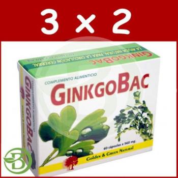 Oferta Especial Ginkgobac Golden Green 3x2