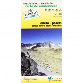 Pyrénées carte 23 Aneto