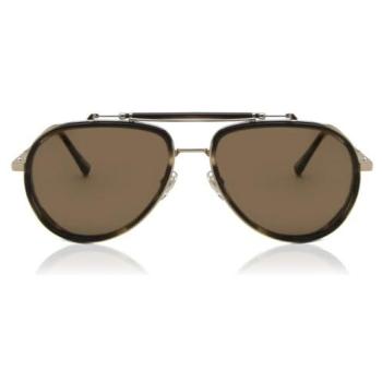 Polarisado Chopard SCHF24 7HLP óculos de sol marrom para homem