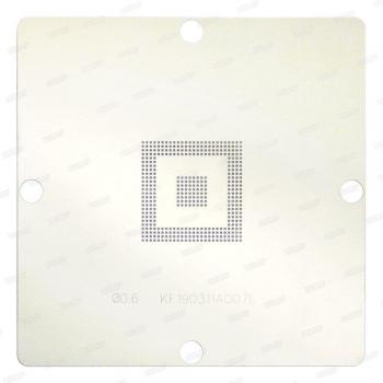 Direct Heat Stencil Plate 90x90 mm, 0.6 mm – SAK‑TC1797 / SAK‑TC1796 / MPC5566