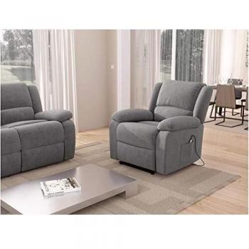 Fauteuil de Détente Électrique avec Releveur en Microfibre