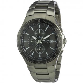 Boccia 3773-01 Heren Chronograaf