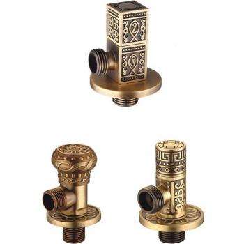 Brass Bathroom Angle Valve 1/2 Male