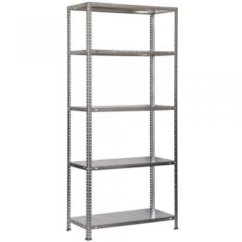 Estantería SimonRack Metal con Tornillos SIMON CLASSIC 5 estantes (200 × 110 × 40 cm) Galvanizado