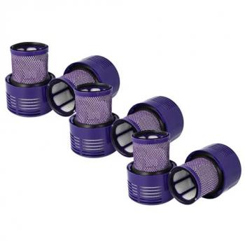 Purple Dyson-Compatible HEPA Filter – 6× for SV12/V10 Animal & Absolute