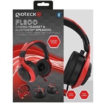 Auriculares Gioteck Flow 300 Rojo
