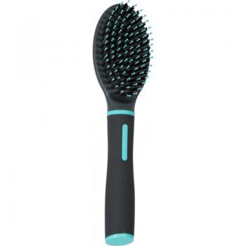 Zolux Turquoise & Black Dog Brush S