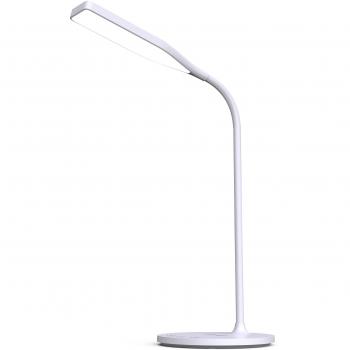 Muvit iO WiFi Table Light, Chargeur Sans Fil & Port USB – Blanc
