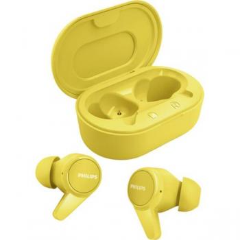 Philips 1000 series TAT1207YL/00 cuffie true wireless in-ear Bluetooth giallo con custodia di ricarica