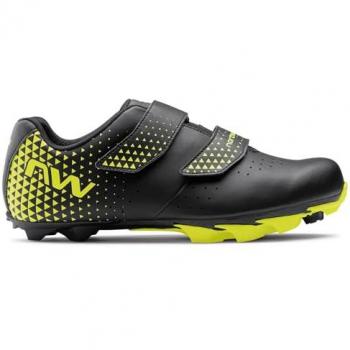 Northwave Spike 3 MTB Scarpe Nero Giallo Fluo
