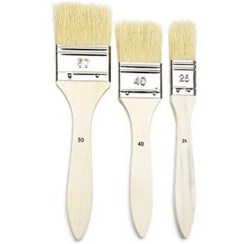 Pébéo 3 Pinceaux Spalters Manche Longue