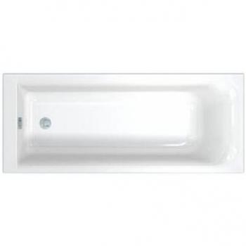 Vasca da bagno acrilico bianco 170 x 70 cm