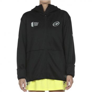 Sudadera Bullpadel Llera Negrra