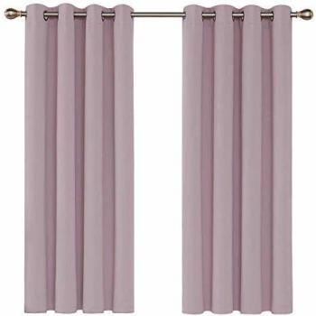 Thermal Ready Eyelet Blackout Curtains by Deconovo