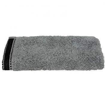Asciugamano da bagno grigio scuro 30 x 50 cm