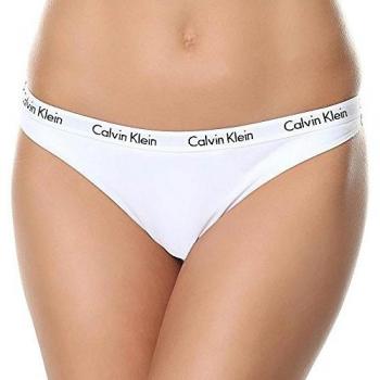 Calvin Klein Tanga blanco Carousel para mujer XL