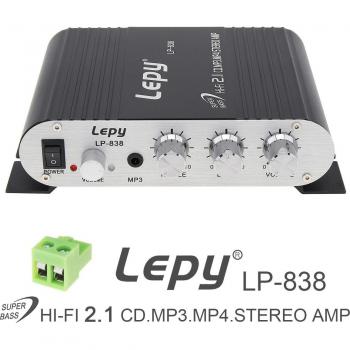 Amplificador Hi-Fi 2.1 de Lepy