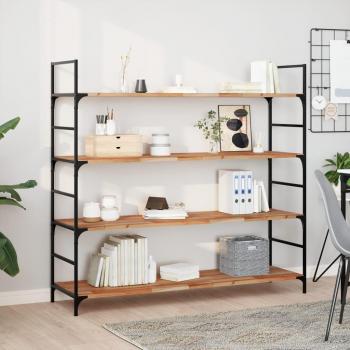 Floating Shelves in Oil-Finished Acacia