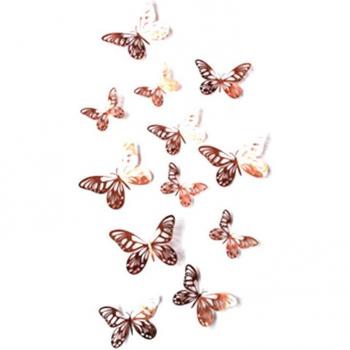 Arte Mariposa 3D Decorativa