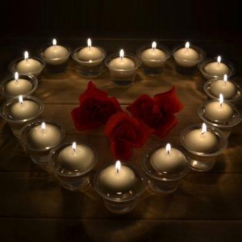 Velas de Té Flotantes Blancas para Decoración de Bodas y Fiestas