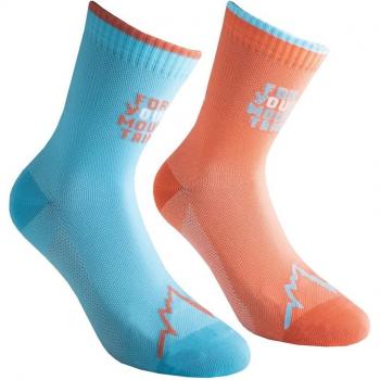 For Your Mountain Socken La Sportiva Unisex Blau