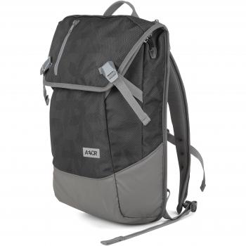AEVOR Lifestyle Rucksack 28 l für Studium & Freizeit – schwarz/gräulich (Palm Black)