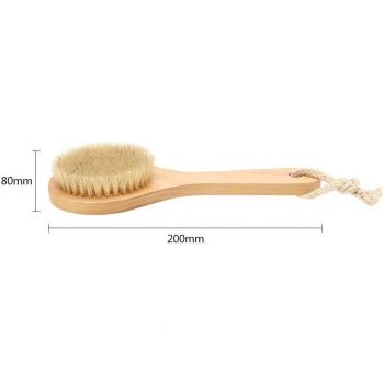 Cepillo Exfoliante de Madera para el Cuerpo