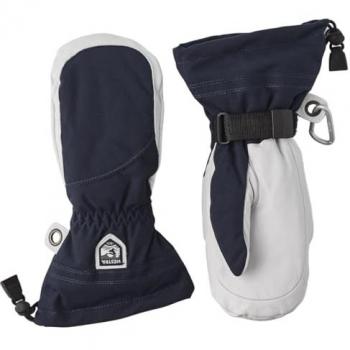 Hestra Women's Heli Ski Fäustling – Marine/Offwhite, Gr. 7