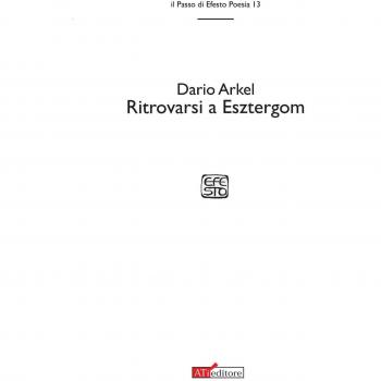 Ritrovarsi a Esztergom. Stanze per la morte del padre