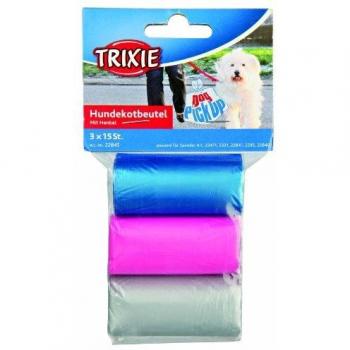 Sacs Ramasse Crottes M – Trixie 45 Sacs avec Poignées