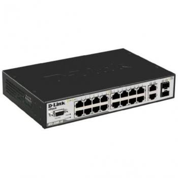 Switch L2 D-Link DES-3200-18 1U Negro
