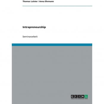 Ehrmann, Anna: Intrapreneurship