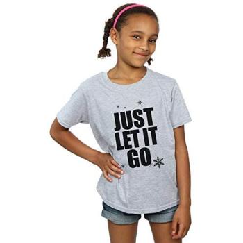 Kids’ Wreck It Ralph & Elsa Grey T-Shirt (Size 12‑13)
