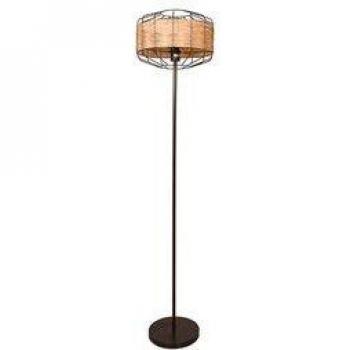 Solange Lumit Rattan: Lámpara de Pie 60 W Ø35x156 cm