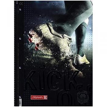 Brunnen Collegeblock A4 90g Fußball Lin. 27