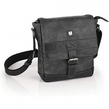 Bolso Bandolera Gabol Flat Marrón para Hombre