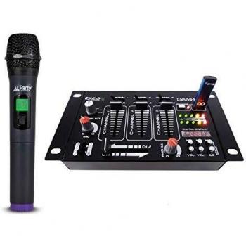 Pack de mixage 4 entrées avec Micro sans fil