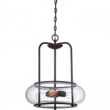 Netlighting Trilogy 3 Light Ceiling Pendant Old Bronze E27
