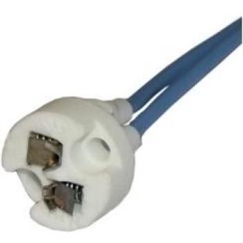 Portalámparas halógeno 12 V con cable de 15 cm Electro DH. 12.071