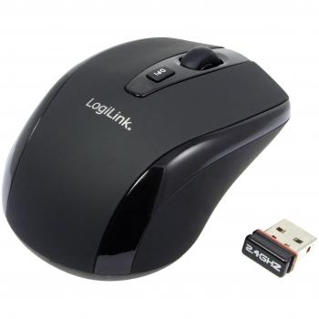 LogiLink ID0031 Souris Optique Mini 2,4 GHz 1600 dpi Noir