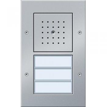 Gira, Klingel + Türsprechanlage, 126765 Audio-Intercom-System Aluminium (Kabelgebunden)