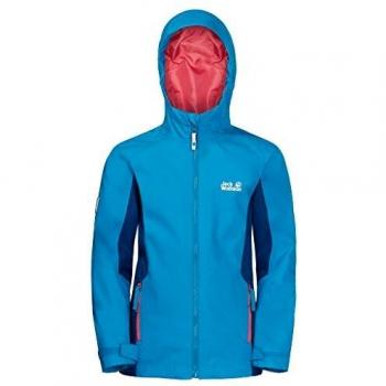 Grivla Jack Wolfskin – Veste Respirante et Imperméable pour Fille, Coupe‑Vent