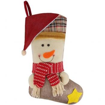Christmas Decorations Elk Snowman Candy Bag Socks