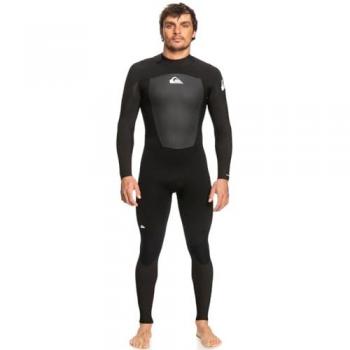 Quiksilver Everyday Sessions 3/2 mm Combinaison Manches Longues Noir Gris
