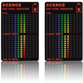 ECENCE 2X – Jauge de carburant butane propane avec aimant pour caravane
