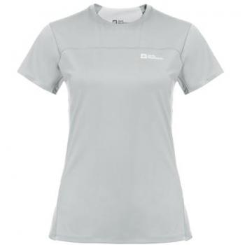 Jack Wolfskin Damen Sportshirt PRELIGHT CHILL T W Grau