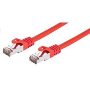 C-Tech 0,5 m FTP Patchkabel Cat6, rot