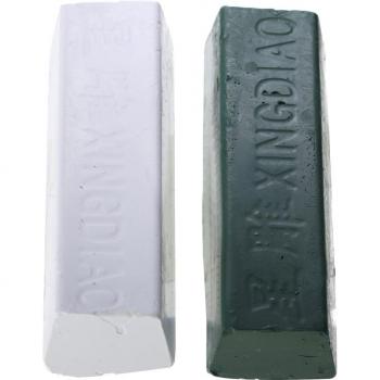 2pcs Leather Strop Polishing Compounds for Hard Metals
