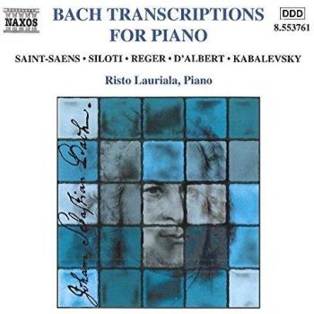 Risto Lauriala – Transcriptions de Bach pour clavier