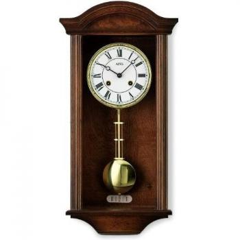 AMS Wanduhr Regulateur, Holz, mehrfarbig, 80 x 35 x 20 cm